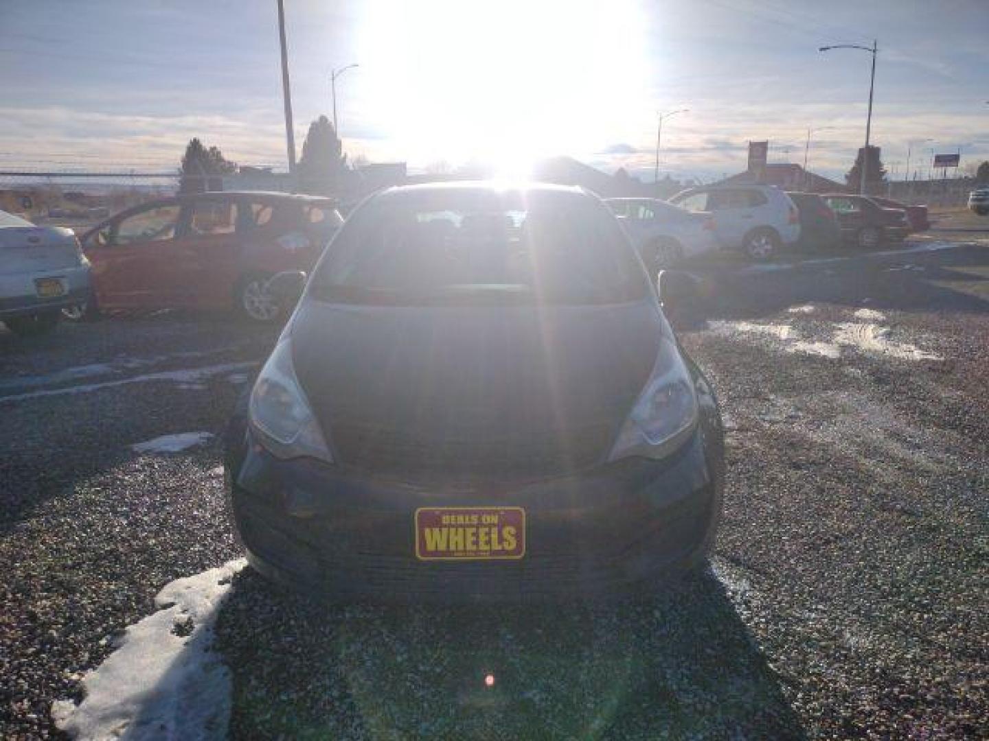 2013 Aurora Black Pearl Kia Rio LX (KNADM4A33D6) with an 1.6L L4 DOHC 16V engine, located at 4801 10th Ave S,, Great Falls, MT, 59405, (406) 564-1505, 0.000000, 0.000000 - Photo#7