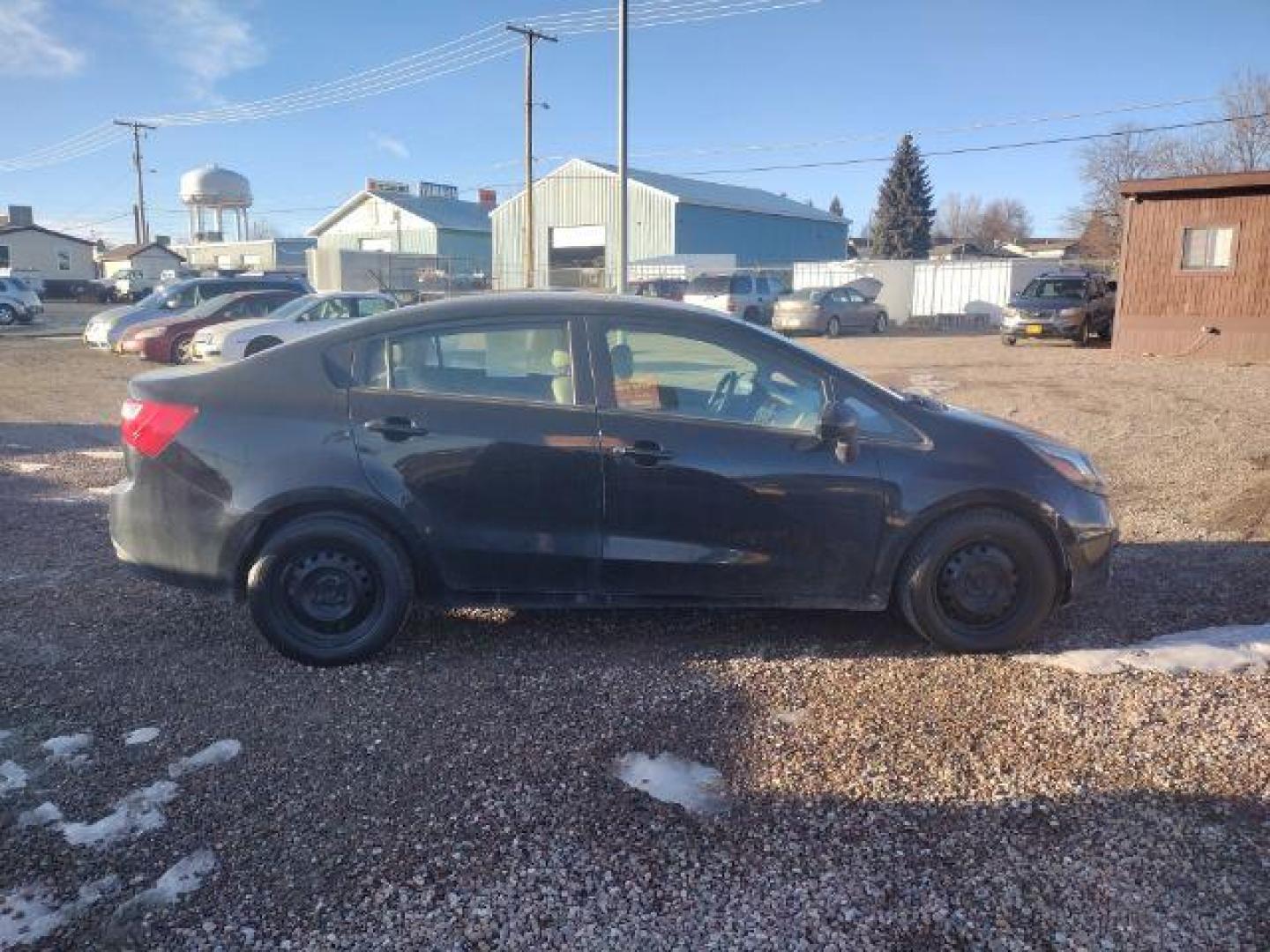 2013 Aurora Black Pearl Kia Rio LX (KNADM4A33D6) with an 1.6L L4 DOHC 16V engine, located at 4801 10th Ave S,, Great Falls, MT, 59405, (406) 564-1505, 0.000000, 0.000000 - Photo#5