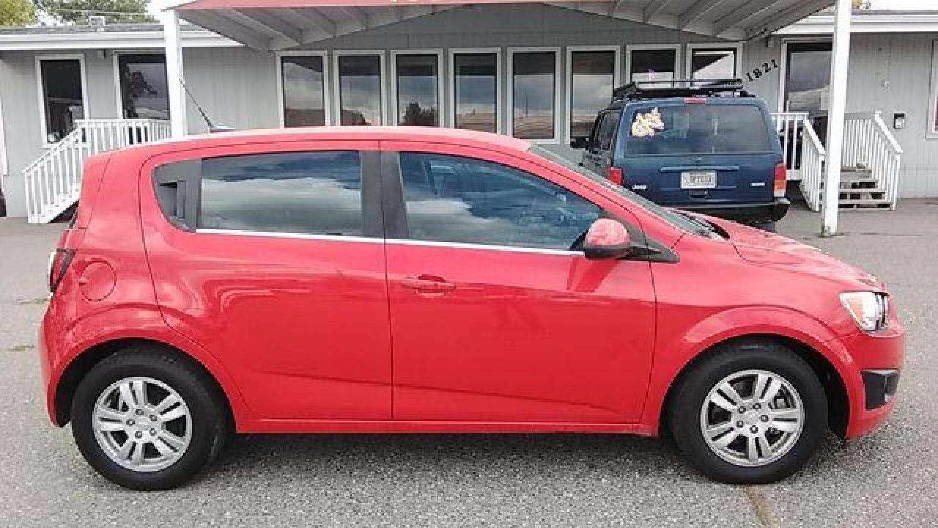 2014 Chevrolet Sonic LT Auto 5-Door (1G1JC6SH6E4) with an 1.8L L4 DOHC 24V engine, 6-Speed Automatic transmission, located at 1821 N Montana Ave., Helena, MT, 59601, 0.000000, 0.000000 - Photo#3