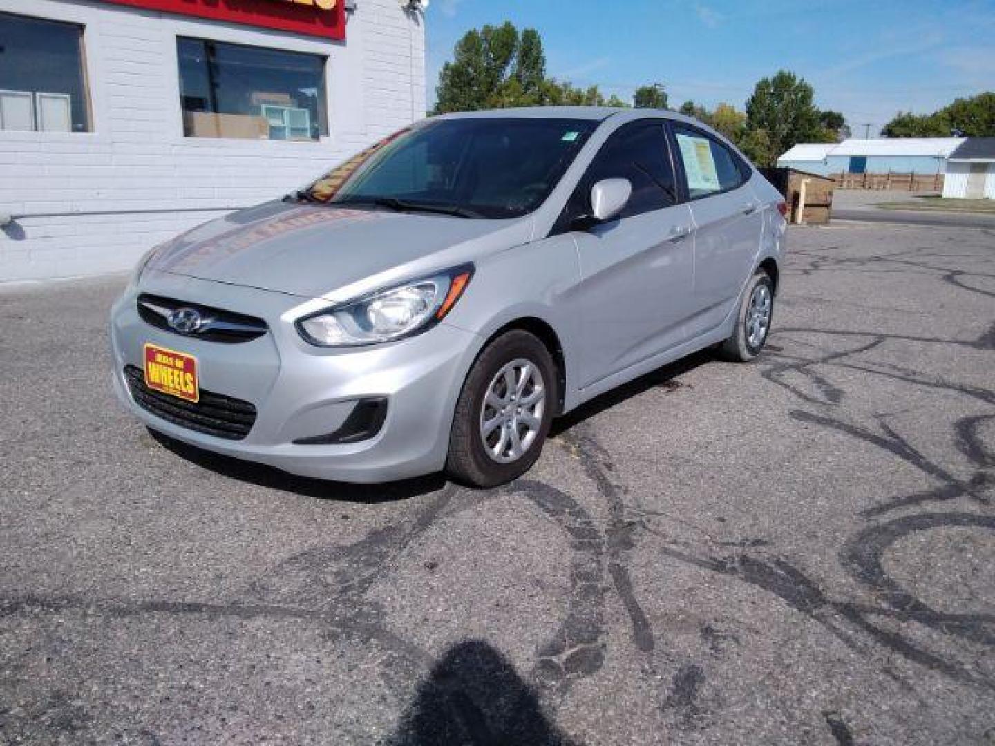 2014 Hyundai Accent GLS 4-Door (KMHCT4AE9EU) with an 1.6L L4 DOHC 16V engine, located at 4047 Montana Ave., Billings, MT, 59101, 45.770847, -108.529800 - Photo#0