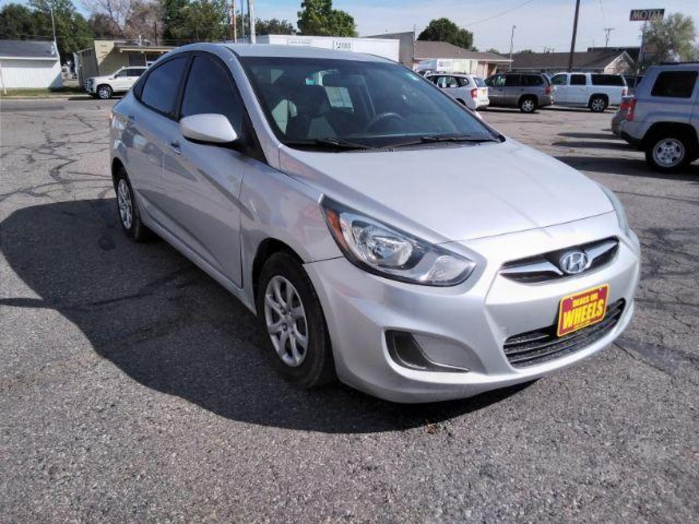 2014 Hyundai Accent GLS 4-Door (KMHCT4AE9EU) with an 1.6L L4 DOHC 16V engine, located at 4047 Montana Ave., Billings, MT, 59101, 45.770847, -108.529800 - Photo#2