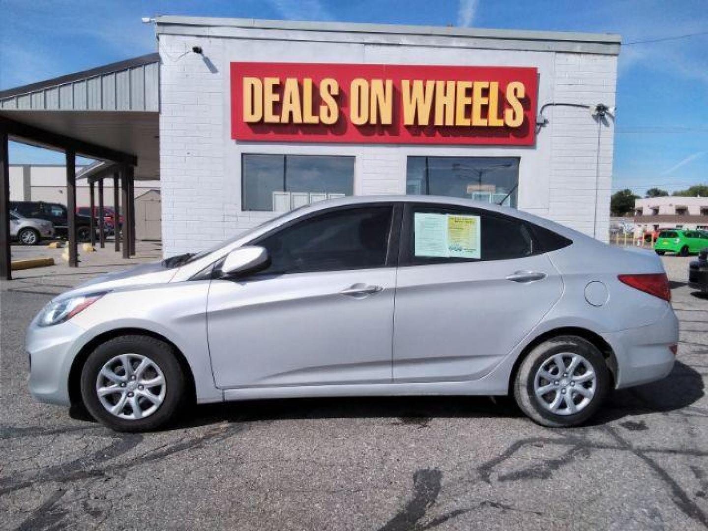 2014 Hyundai Accent GLS 4-Door (KMHCT4AE9EU) with an 1.6L L4 DOHC 16V engine, located at 4047 Montana Ave., Billings, MT, 59101, 45.770847, -108.529800 - Photo#6