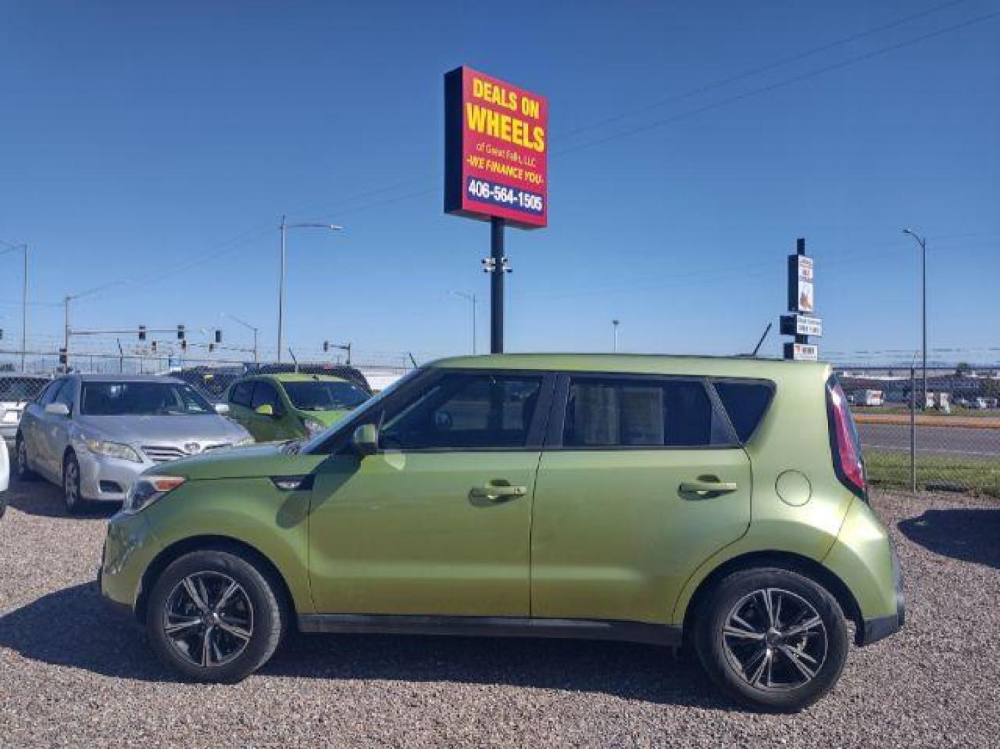 2014 Kia Soul Base (KNDJN2A23E7) with an 1.6L L4 DOHC 16V engine, located at 4801 10th Ave S,, Great Falls, MT, 59405, (406) 564-1505, 0.000000, 0.000000 - Photo#1