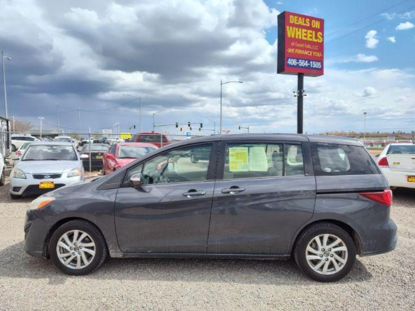 2014 Mazda MAZDA5 Sport AT (JM1CW2BL5E0) with an 2.5L L4 DOHC 16V engine, 5-Speed Automatic transmission, located at 4801 10th Ave S,, Great Falls, MT, 59405, (406) 564-1505, 0.000000, 0.000000 - Photo#1